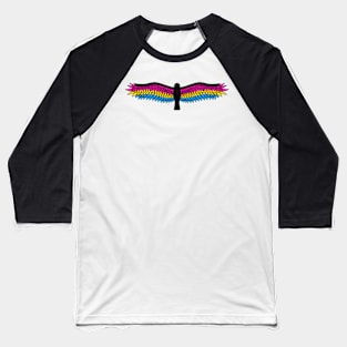 Fly With Pride, Raven Series - Pansexual Baseball T-Shirt